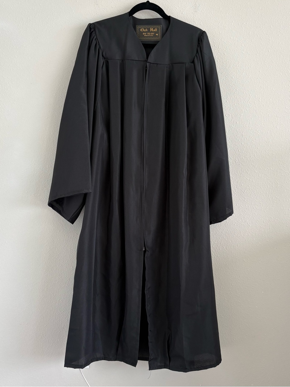 Oak Hall Graduation gown